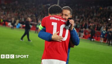 Morgan Gibbs-White celebrates