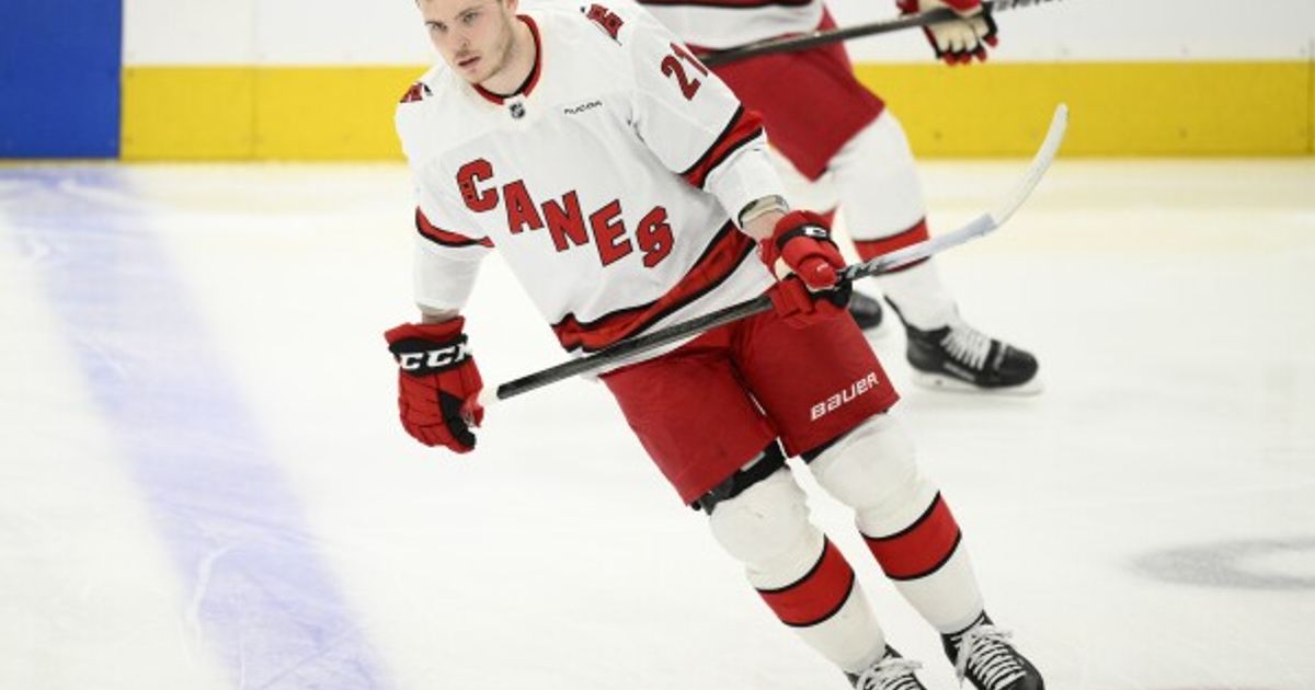 Canes defenseman Alexander Nikishin diagnosed with a concussion :: WRAL.com