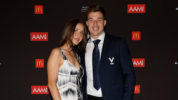 Alexandra Merrett left the Bombers’ game early last week to attend fine-dining restaurant Gimlet.