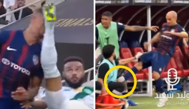 Heartwarming moment teammate reacts to horror football KO with act of heroism