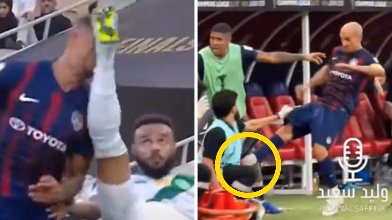 Heartwarming moment teammate reacts to horror football KO with act of heroism