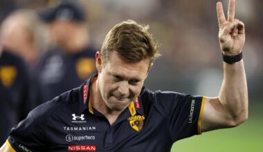 ‘Didn’t win, but definitely didn’t lose’; Magpie McRae embraces glass half-full approach but the Hawks aren’t so sure