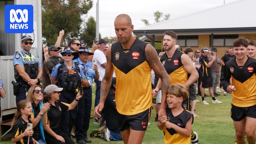 Dowerin buzzing as Lance 'Buddy' Franklin returns to footy for childhood club