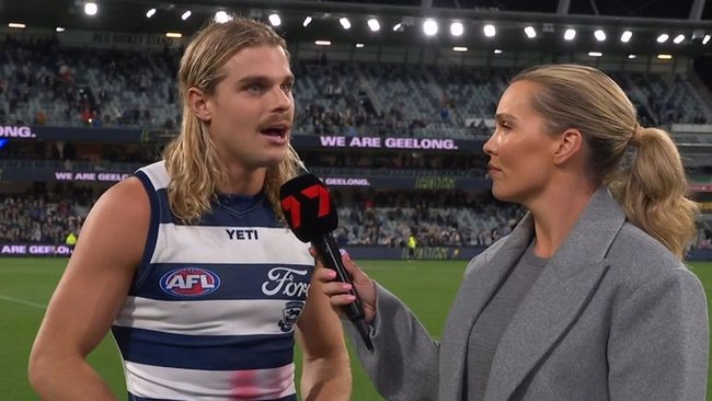 Bailey Smith calls for a mental health round. 