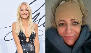 'Blood spurting': Carrie Bickmore reveals gruesome head injury after walking into wall at home