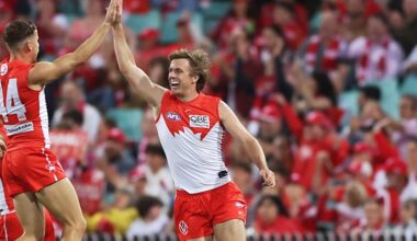AFL round six 2026, scores, results, odds, stats and start times from GMHBA Stadium in Geelong and SCG in Sydney