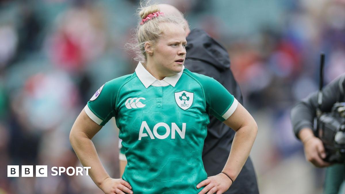 Dannah O'Brien dejected after the game