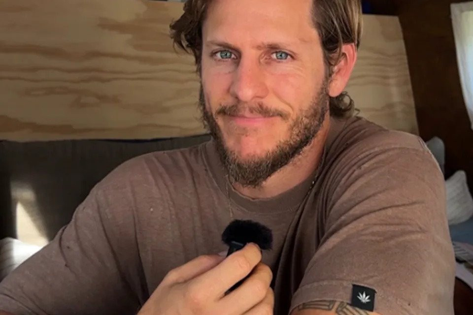 Byron Bay man Tom Horne. 