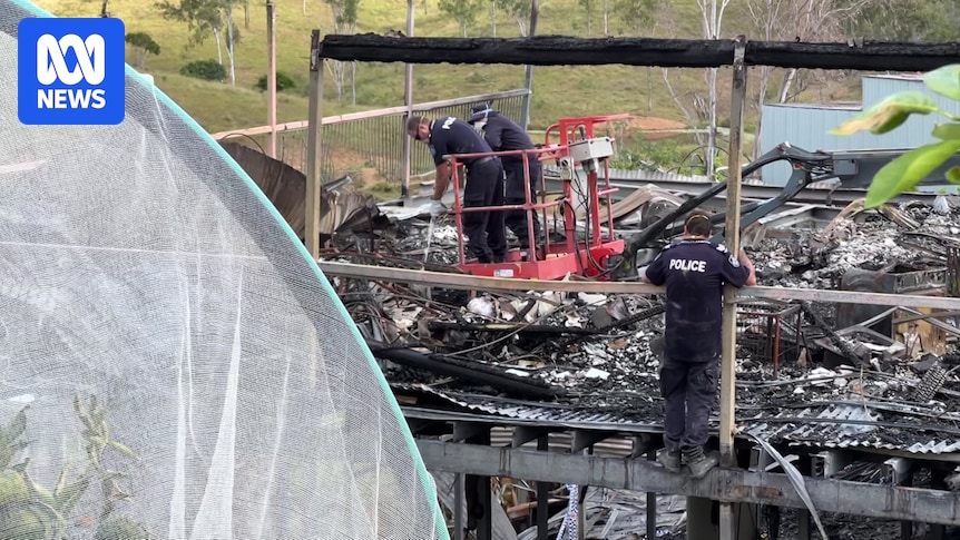 Human remains found in house after fire on rural property near Bundaberg