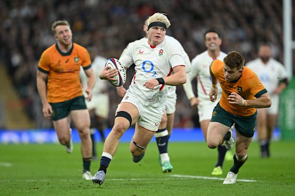 English rugby star Henry Pollock is now managed by influential boxing promoter Eddie Hearn’s Matchroom Sports.