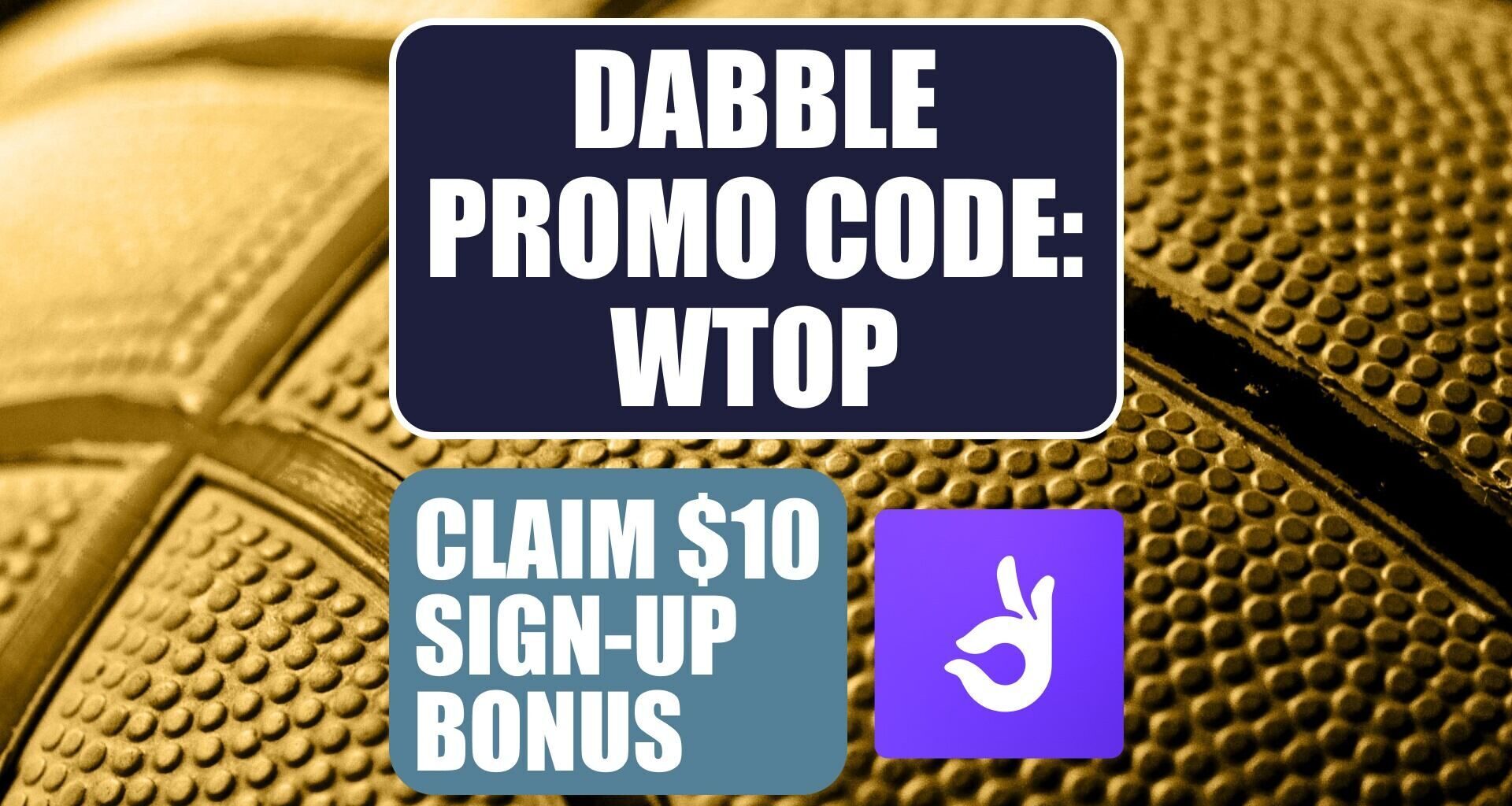 Dabble Promo Code WTOP: Claim $10 Bonus for NBA, NHL + MLB Picks