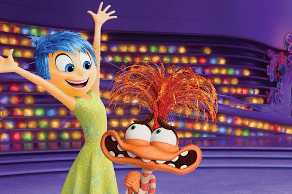 Inside Out 2 literally shows children what anxiety could feel and look like.