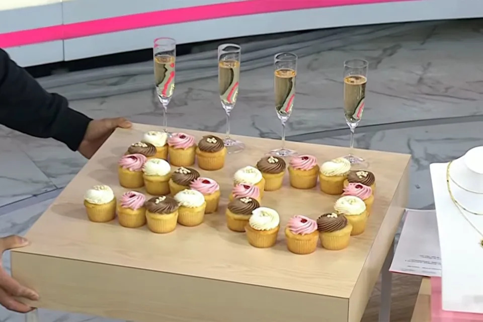 Jill Martin's 50th birthday celebration on the 'Today' show on April 8Credit: NBC