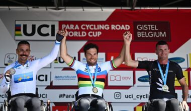 Mead podiums in UCI Para Cycling World Cup time trial in Belgium
