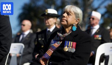 Indigenous veteran Di Ryder slams 'distracting' booing at Anzac Day Welcome to Country