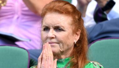 'Dishevelled' Sarah Ferguson lying low amid secret sofa-surfing world tour – report