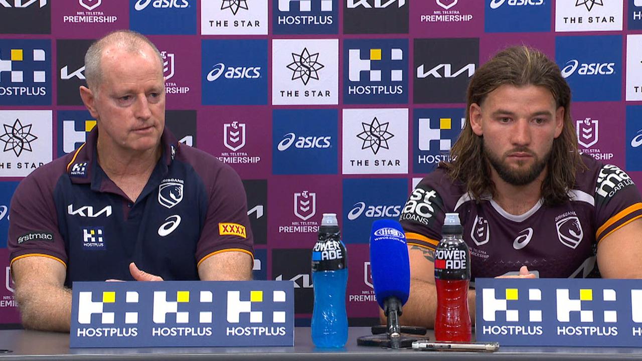 Michael Maguire press conference, Patrick Carrigan, Brisbane Broncos vs North Queensland Cowboys, Round 6