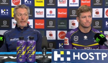 Craig Bellamy press conference, Harry Grant, Melbourne Storm vs Canberra Raiders, Round 7