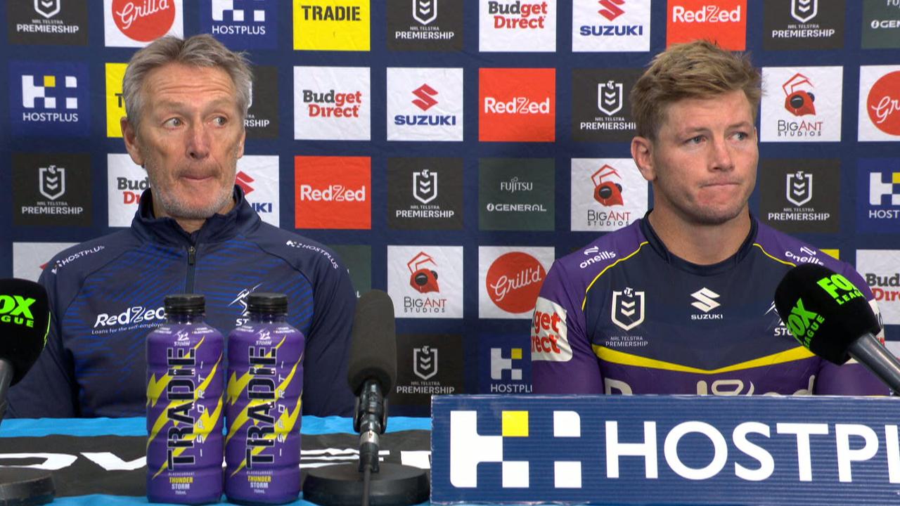 Craig Bellamy press conference, Harry Grant, Melbourne Storm vs Canberra Raiders, Round 7
