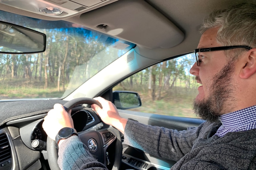 David Perryman driving