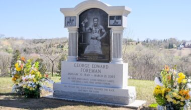 George Foreman buried in Sioux City; family says he always remembered his only visit there nearly 40 years ago