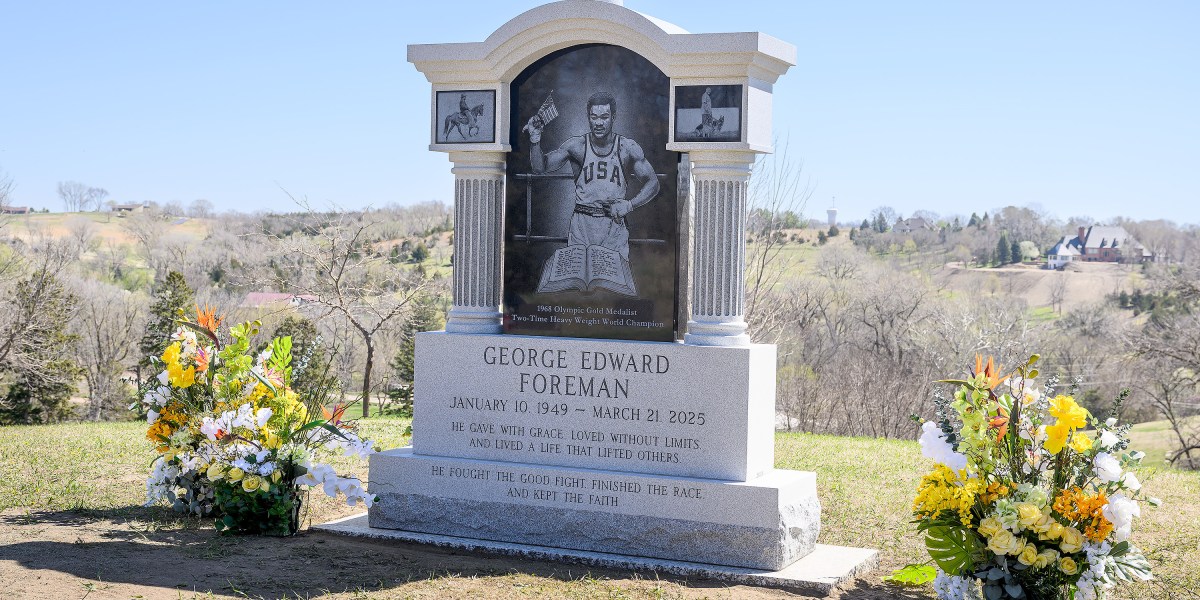 George Foreman buried in Sioux City; family says he always remembered his only visit there nearly 40 years ago