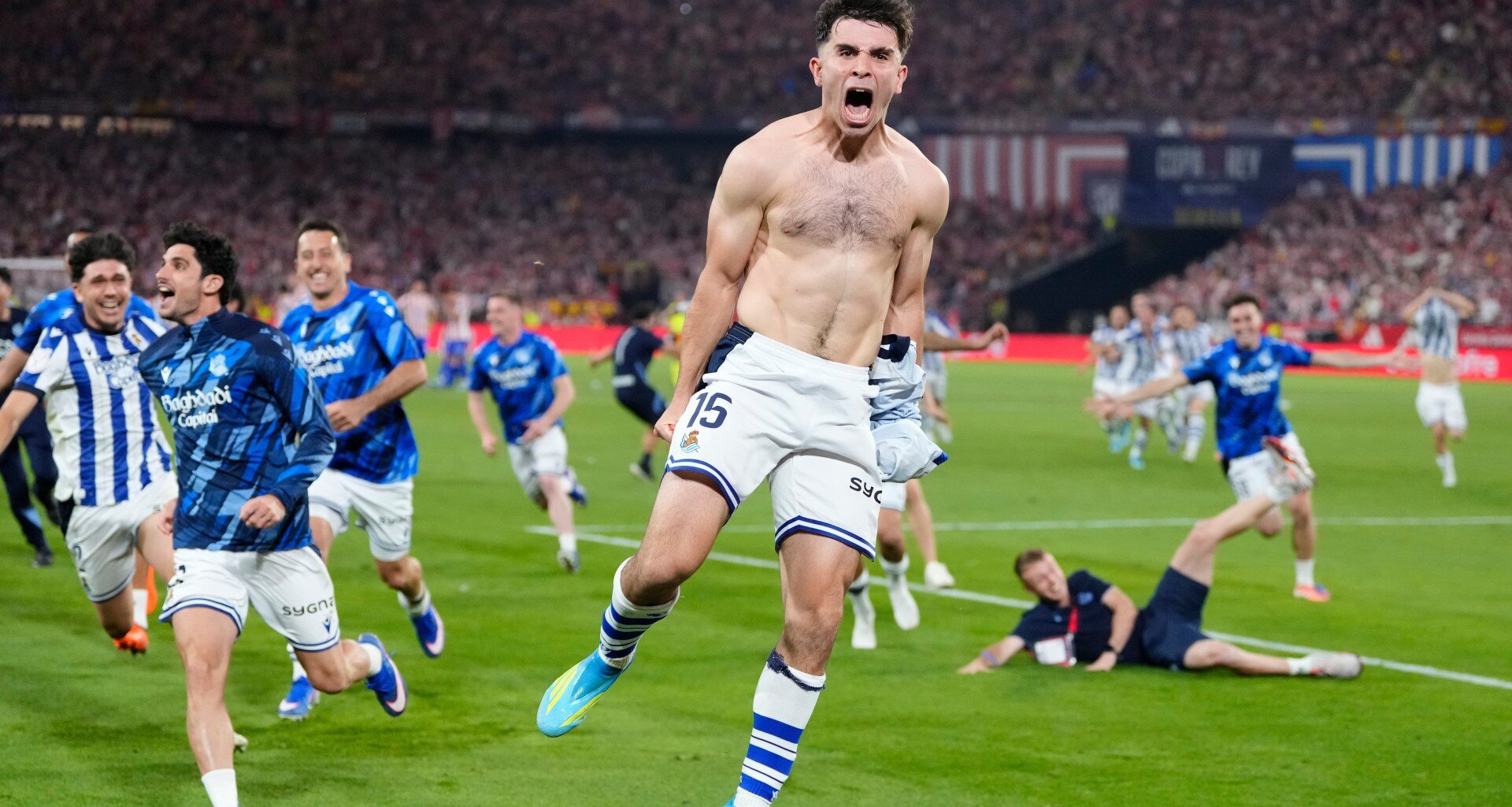 Real Sociedad upset Atletico Madrid to clinch fourth Copa del Rey title | Football News