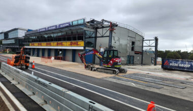 Demolition of Albert Park pit complex underway