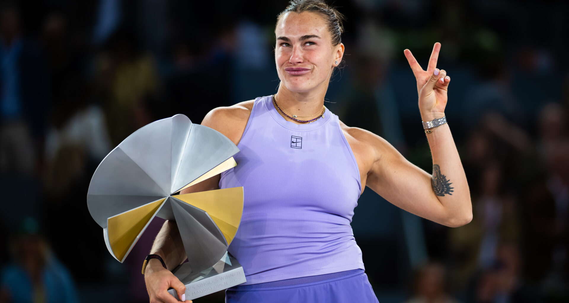What is Sabalenka's path to a fourth title at the Caja Mágica?
