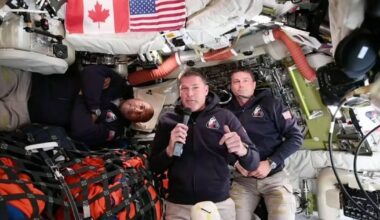 As Artemis II rounds moon, Canada’s Hansen challenges future generations to break new record - CTV News