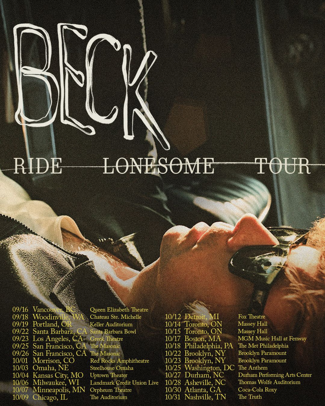 Beck: Ride Lonesome Tour