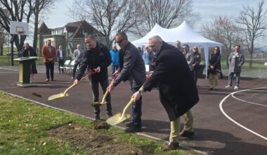 Bethany Children's Home breaks ground on revamped basketball court