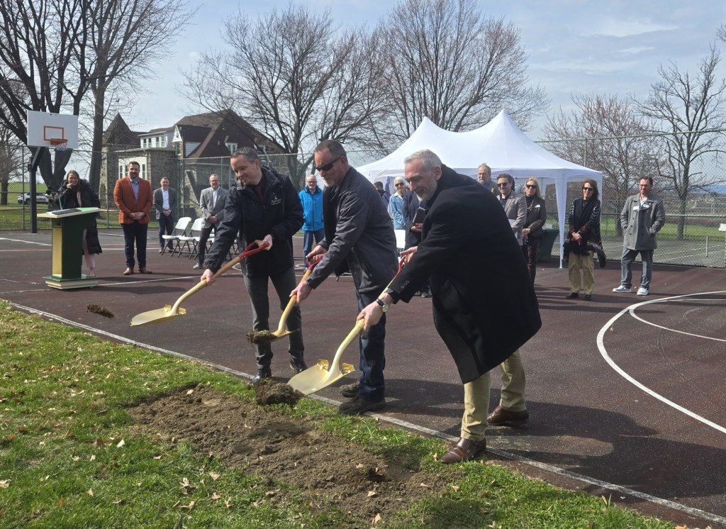 Bethany Children's Home breaks ground on revamped basketball court