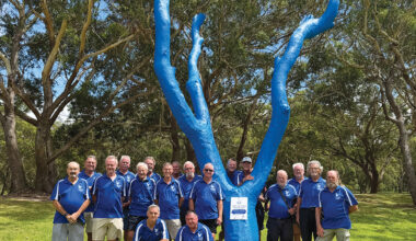 Hawks Nest adds a Blue Tree for mental health | Inside Golf. Australia's Most-Read Golf Magazine as named by Australian Golfers