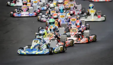 Karting is the beginning of a driver's journey to F1