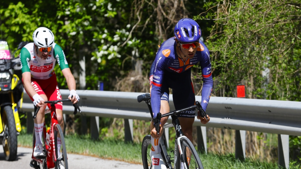 Brave breakaway ride as Mattia Gaffuri climbs to 3rd at Tour of the Alps