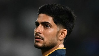 Shubman Gill, the Gujarat Titans captain, has been fined  ₹12 lakh (AFP)