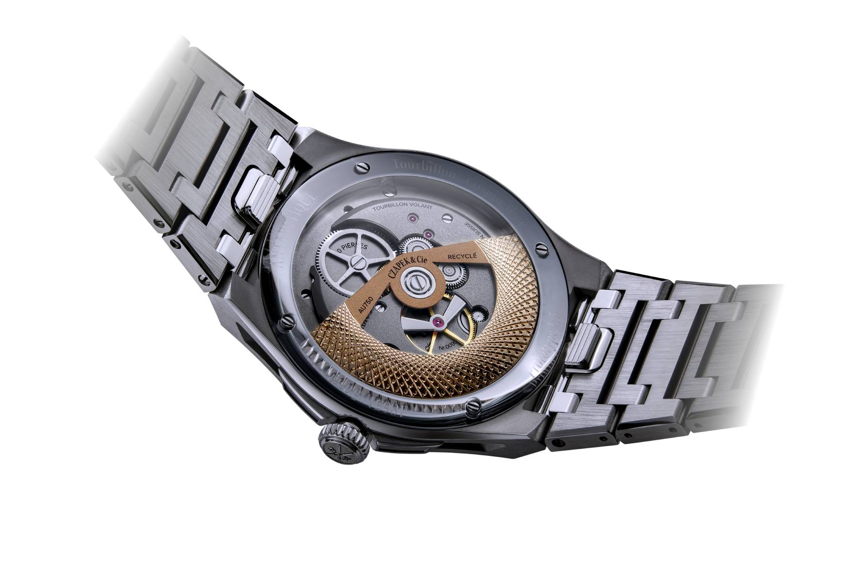 CZAPEK ANT TOURBILLON COSMIC BLUE BACK TRANSPARENT