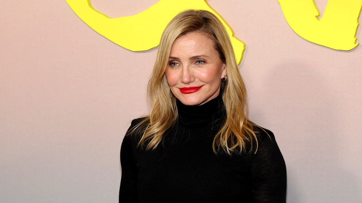 Cameron Diaz attending the premiere of Apple TV's "Outcome" in New York.
