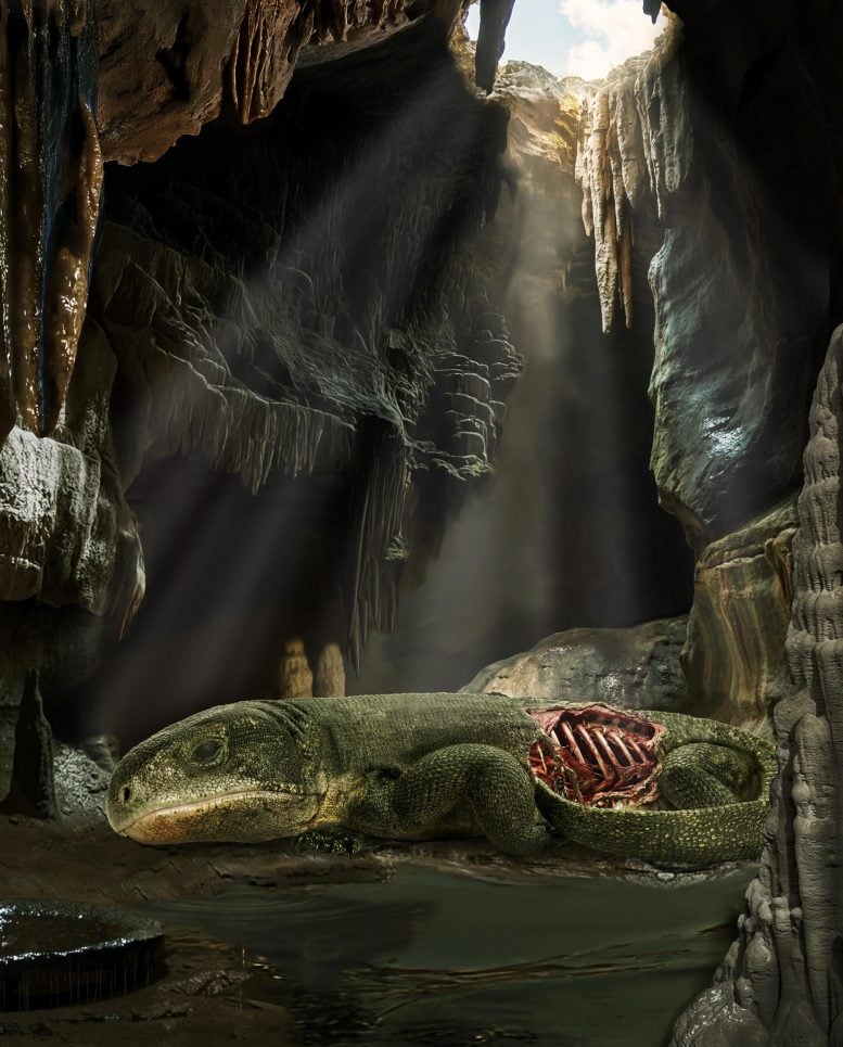 Captorhinus Reptile