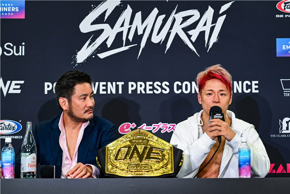 Chatri Sityodtong and Takeru Sagawa