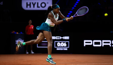 Gauff overcomes slow start to roll past Samsonova, reach Stuttgart quarterfinals