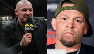 Conor McGregor and Nate Diaz