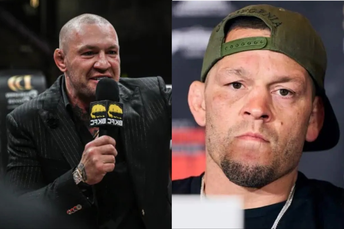 Conor McGregor and Nate Diaz