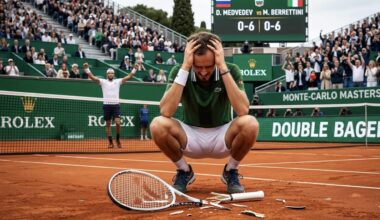 Daniil Medvedev Eliminated Monte Carlo Masters 2026