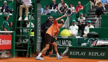Video: Medvedev meltdown - Tennis star smashes racquet in record Monte Carlo defeat image
