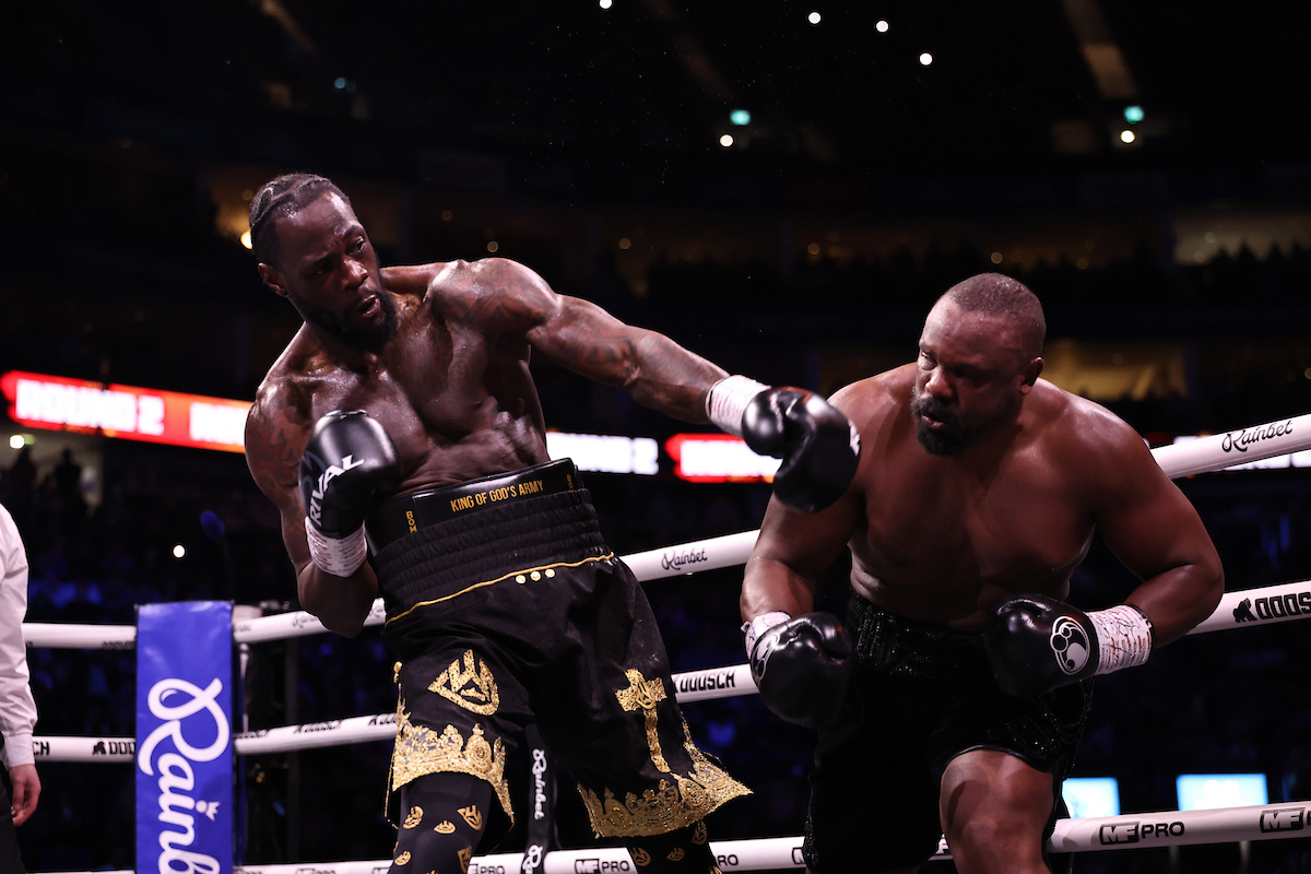 Deontay Wilder defeats Derek Chisora in London