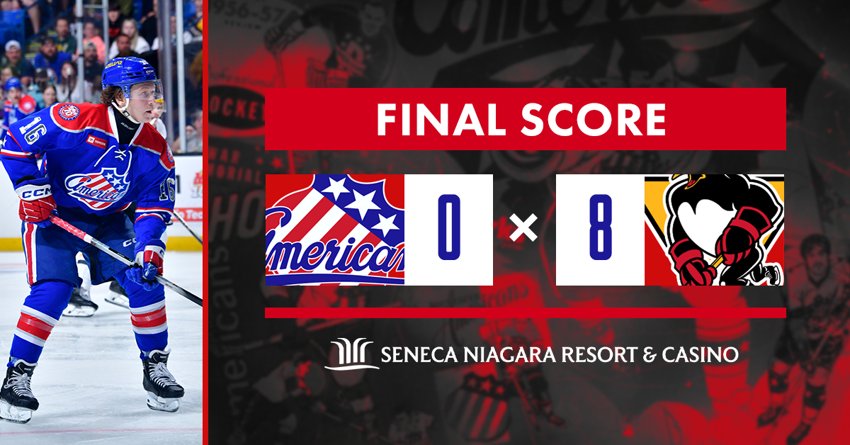 AMERKS SHUTOUT BY WILKES-BARRE/SCRANTON | Rochester Americans