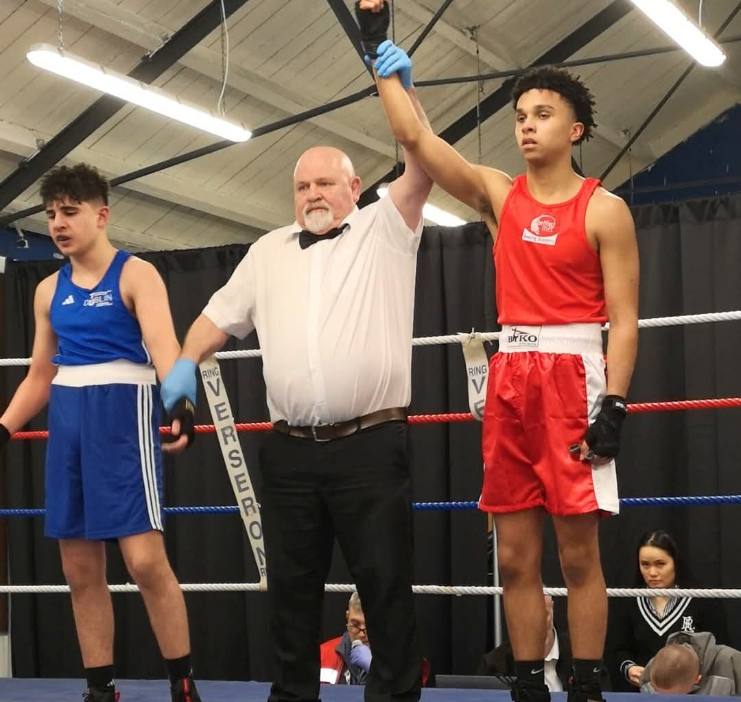 CHAMP: Finlay Okoro was crowned the Universities All-Ireland Champion