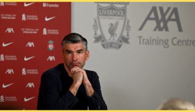 Richard Hughes rests his chin on his hands.